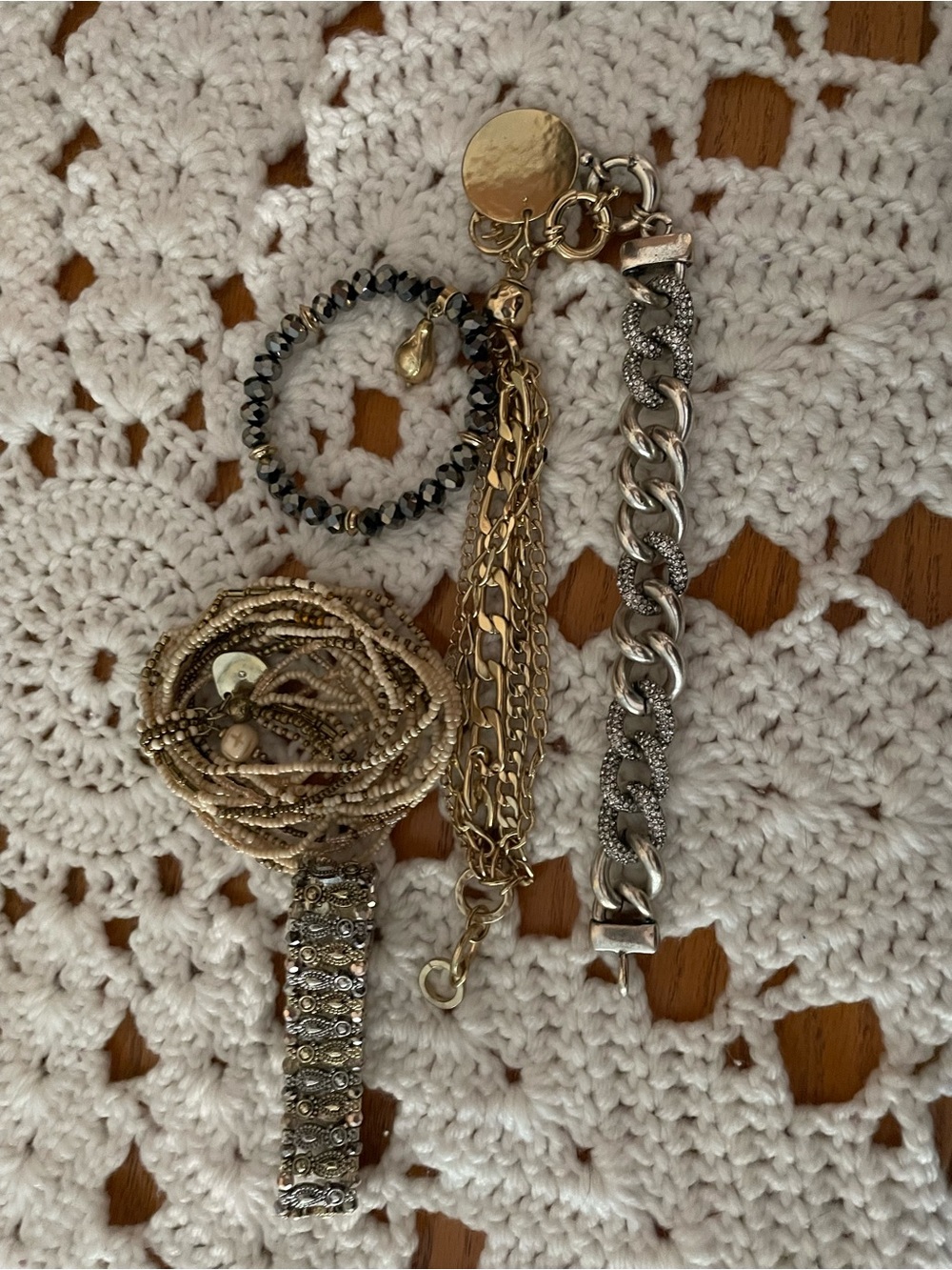 Chico's/ WHBM bracelet lot.
